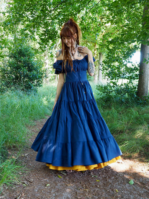 Vaiana Zomerjurk Blauw