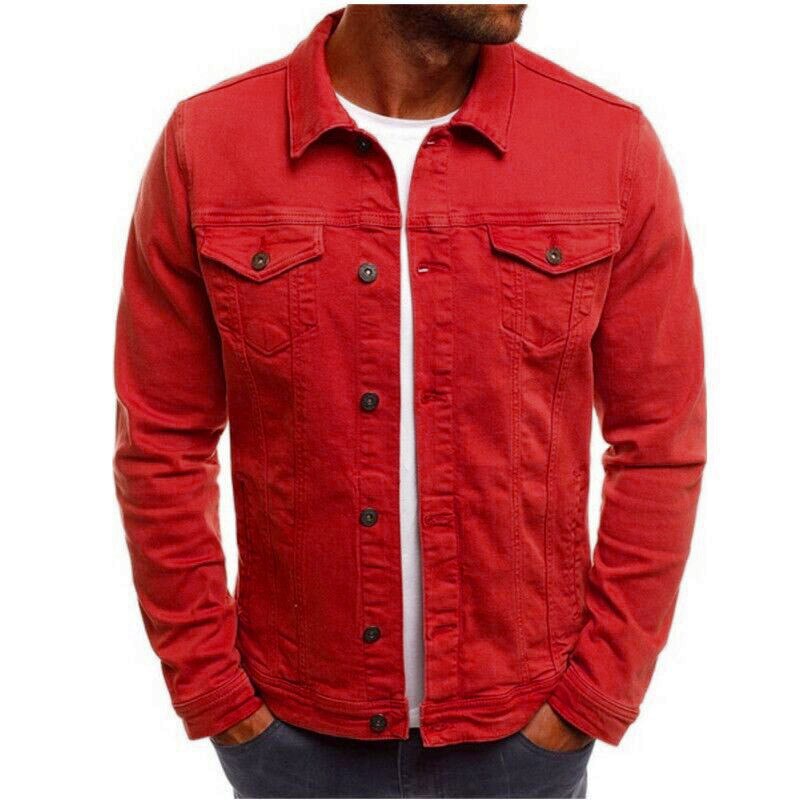 Denim Spijkerjack Heren | Stoer & Tijdloos | 100% Katoen