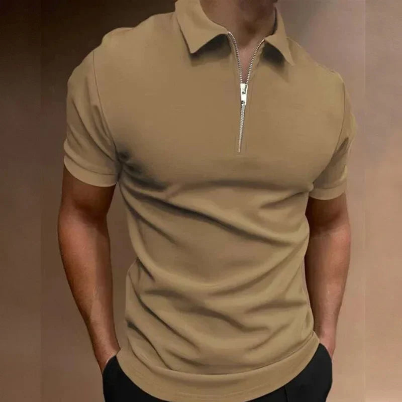 Janado® | Klassieke Rits Polo Shirt (TIJDELIJK 1+1 GRATIS!)