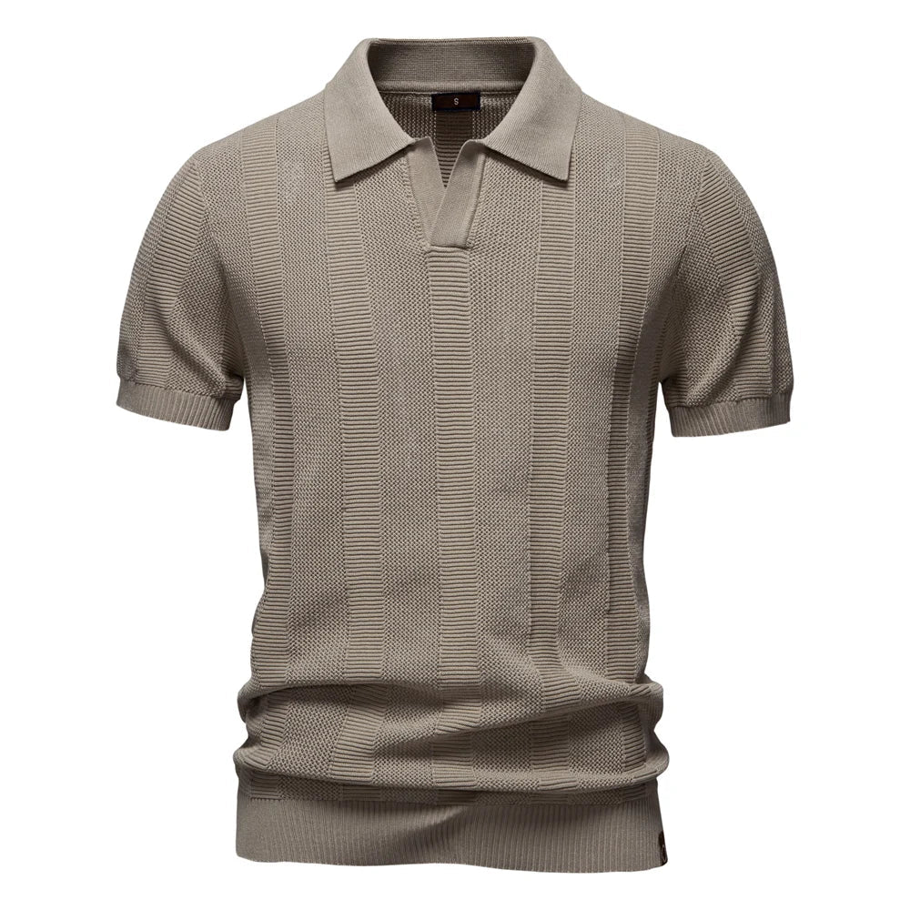 Janado® | Katoenen Gestreepte Polo