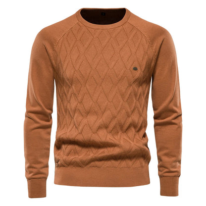 Van Delft Mode® | Herentrui Met Ruit Design