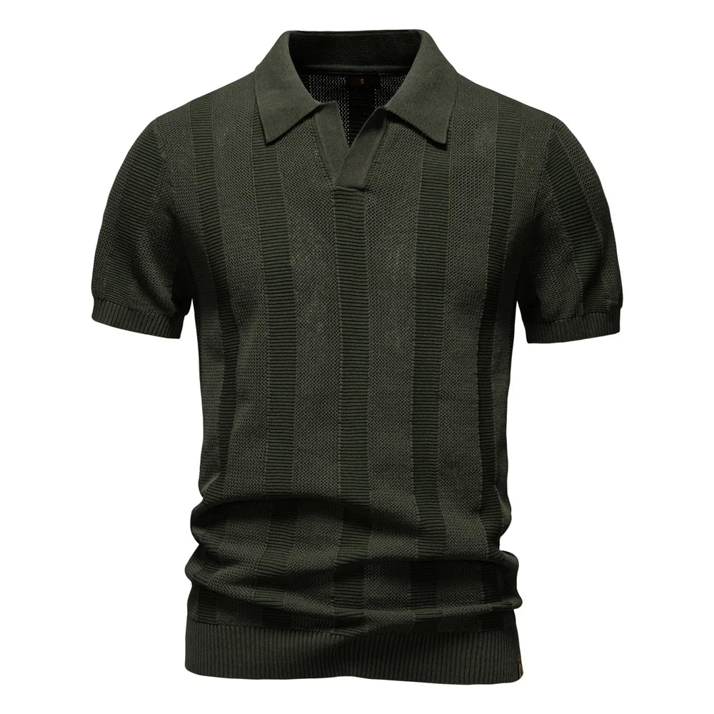 Janado® | Katoenen Gestreepte Polo