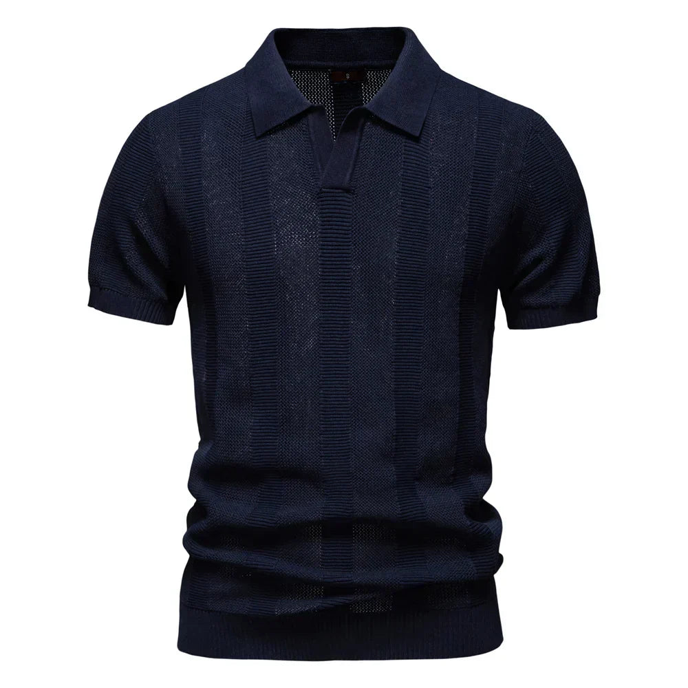 Janado® | Katoenen Gestreepte Polo
