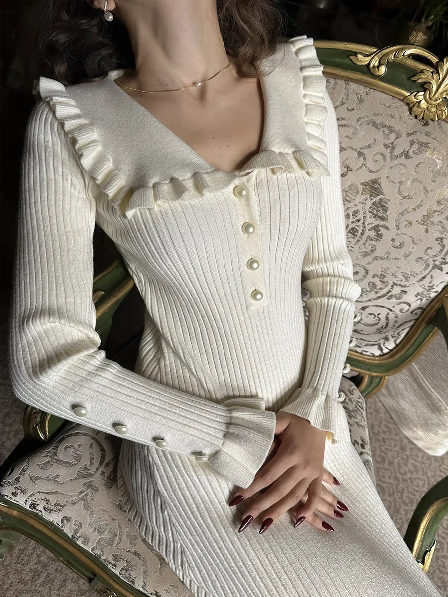 Sara | elegante lange jurk