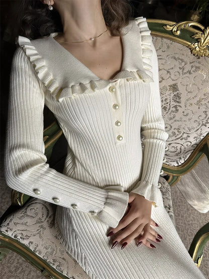 Sara | elegante lange jurk