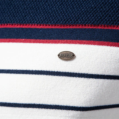 Van Delft Mode® | Herentrui Met Streepdesign