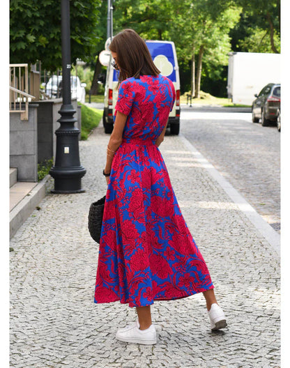 Eva | Stijlvol V-hals-jurk