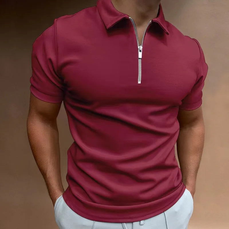 Janado® | Klassieke Rits Polo Shirt (TIJDELIJK 1+1 GRATIS!)