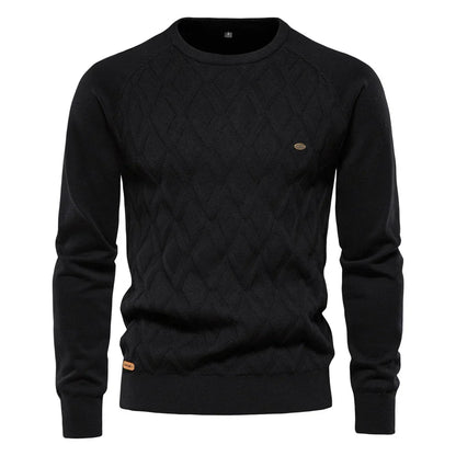 Van Delft Mode® | Herentrui Met Ruit Design