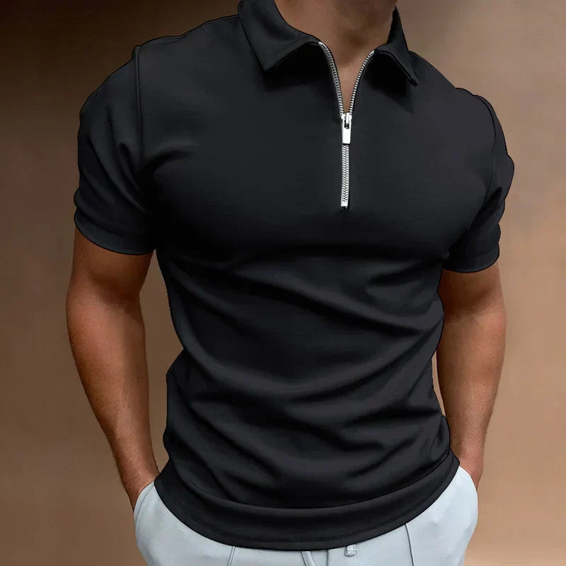 Janado® | Klassieke Rits Polo Shirt (TIJDELIJK 1+1 GRATIS!)