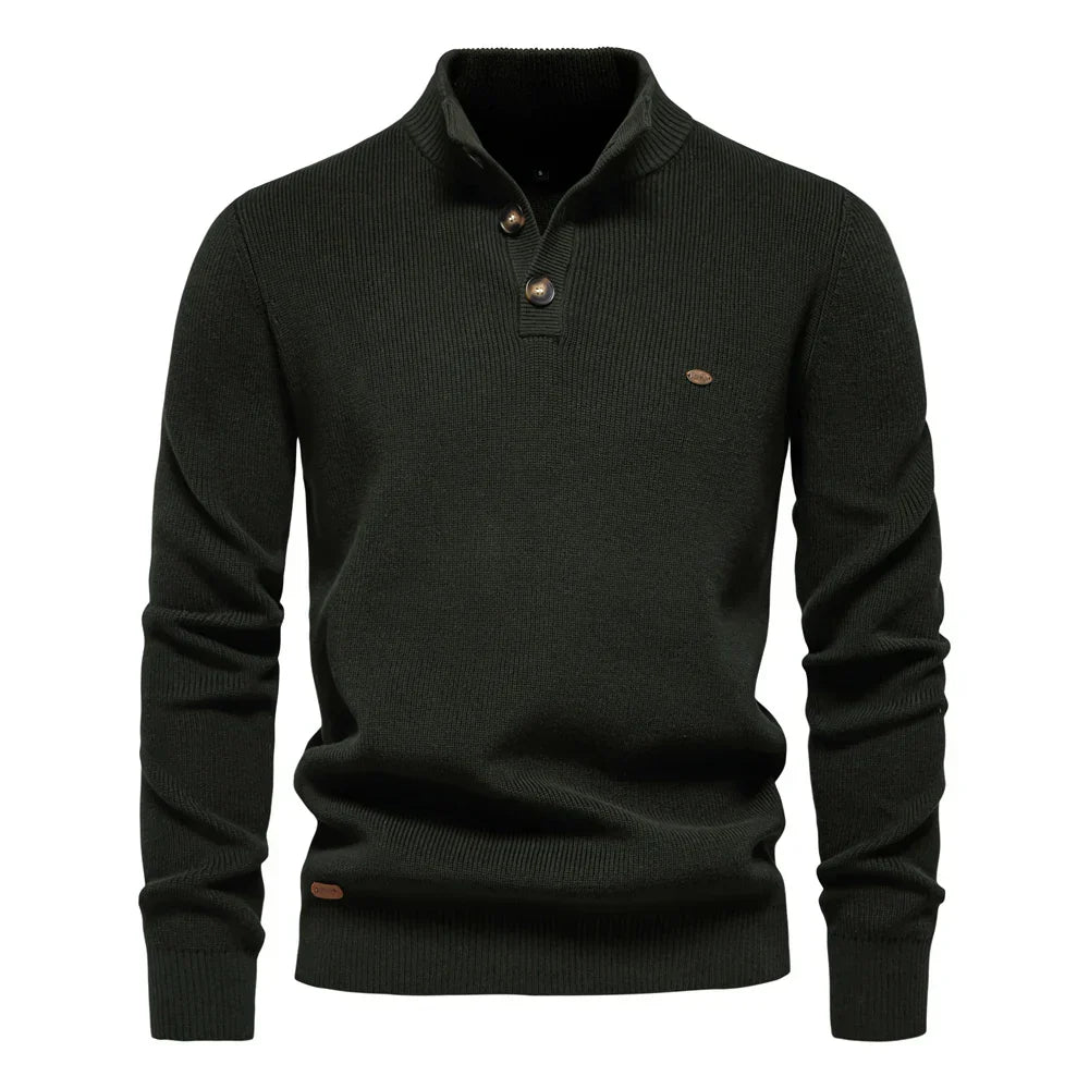 Van Delft Mode®  | Herentrui Met Knoopdesign