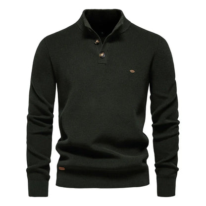 Van Delft Mode®  | Herentrui Met Knoopdesign