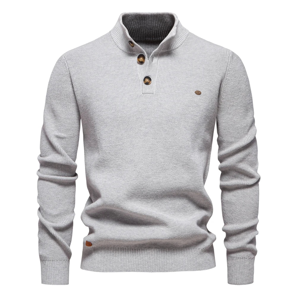 Van Delft Mode®  | Herentrui Met Knoopdesign