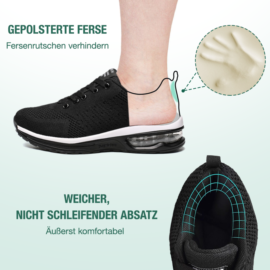 SanoWalk orthopedische schoenen - alles zwart