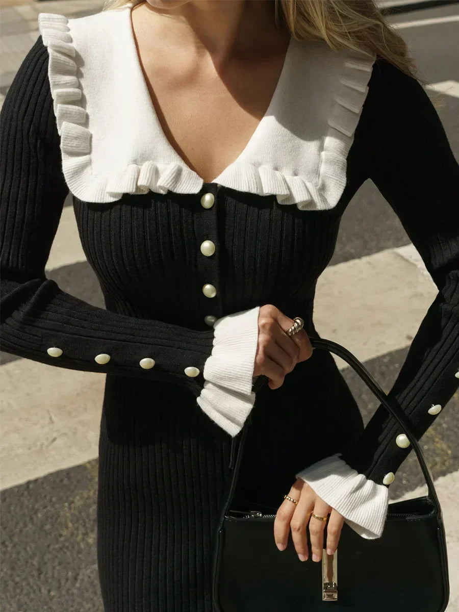 Sara | elegante lange jurk