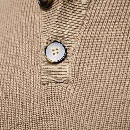 Van Delft Mode®  | Herentrui Met Knoopdesign