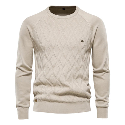 Van Delft Mode® | Herentrui Met Ruit Design