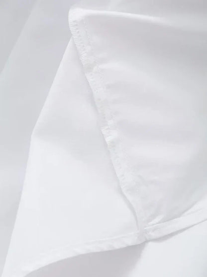 Klaudia | Witte Holiday-midi-jurk