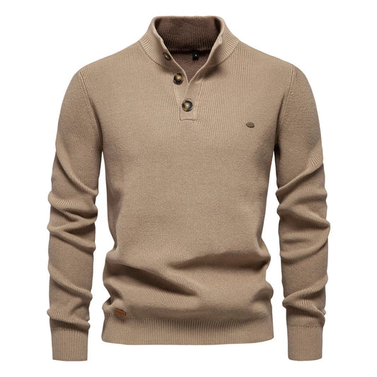 Van Delft Mode®  | Herentrui Met Knoopdesign