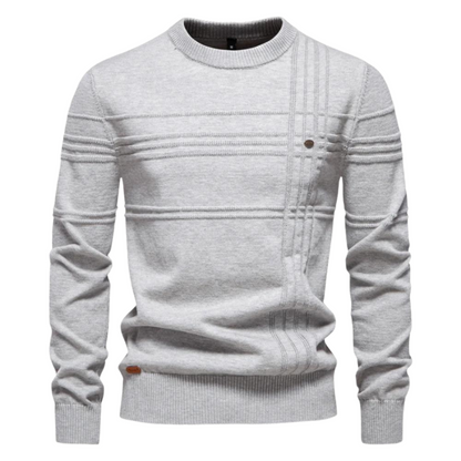 Janado® | Katoenen Herentrui Met Streepdesign
