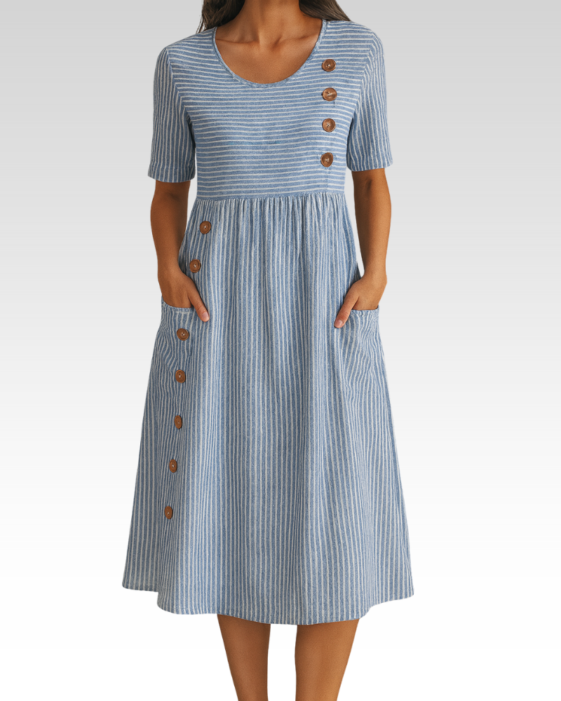 Ysolina | flatterend midikleed