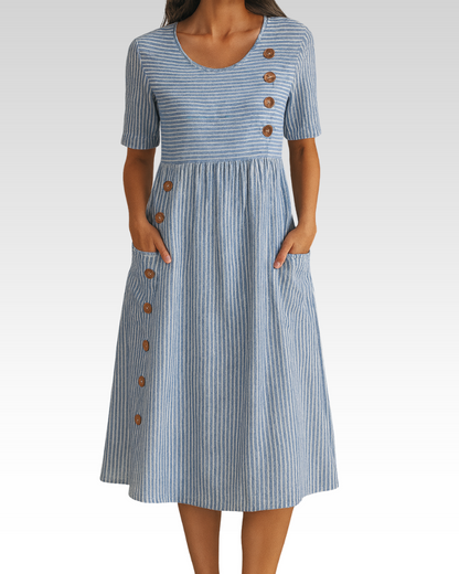 Ysolina | flatterend midikleed