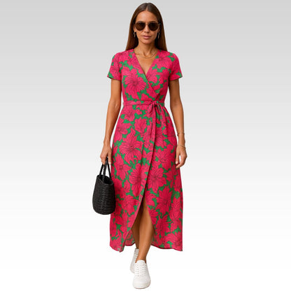 Eva | Stijlvol V-hals-jurk
