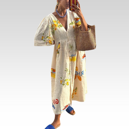 Ilona | Mediterrane jurk
