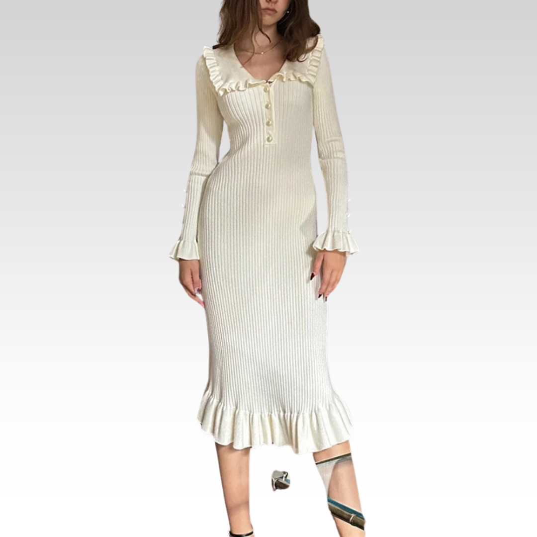 Sara | elegante lange jurk