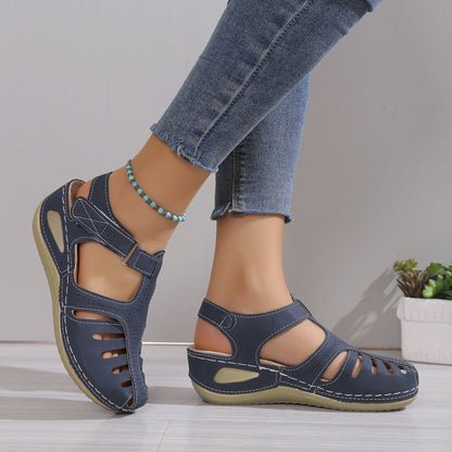 Leni – Comfortsandalen met een zachte verhoging