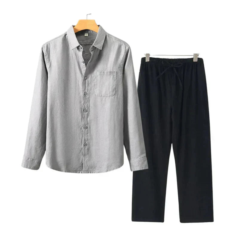 Navora - Linnen Combo Longsleeve