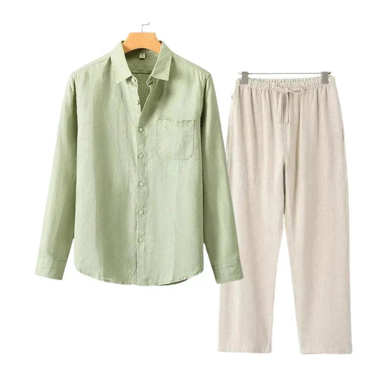 Navora - Linnen Combo Longsleeve