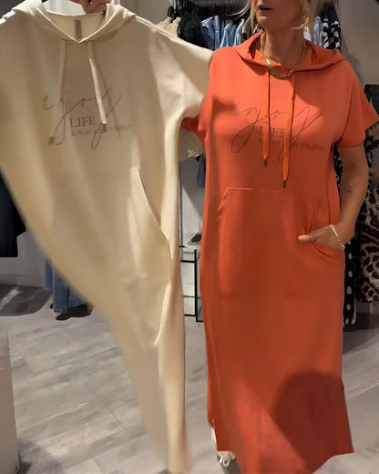MAREN | Comfortabele hoodie-jurk voor elke dag