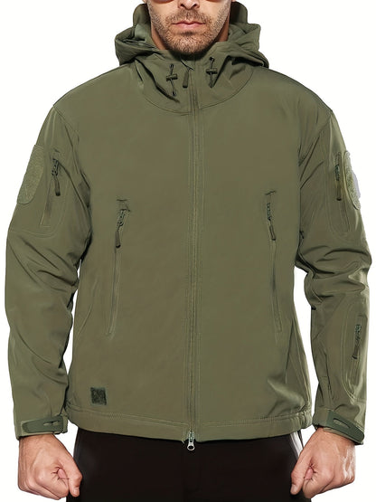 Heren Tactical Softshell Jas | Wind- & Waterdicht | Outdoor & Militair Stijl