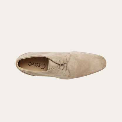 Greve RIBOLLA Roccia Suede halfhoge licht grijs