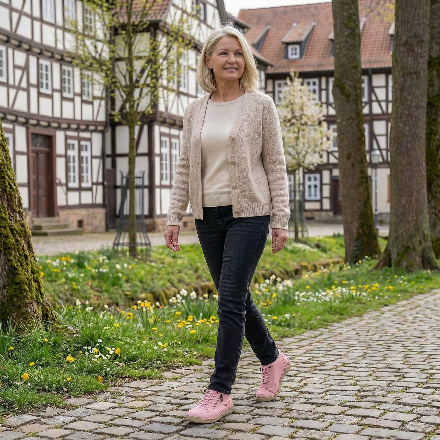 Mila – comfortabele sneakers met extra ondersteuning & ritssluiting