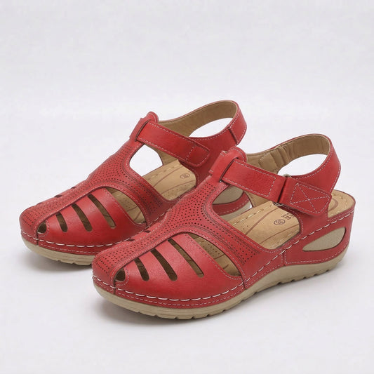 Leni – Comfortsandalen met een zachte verhoging
