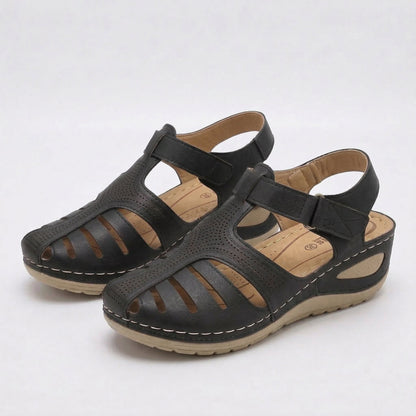 Leni – Comfortsandalen met een zachte verhoging
