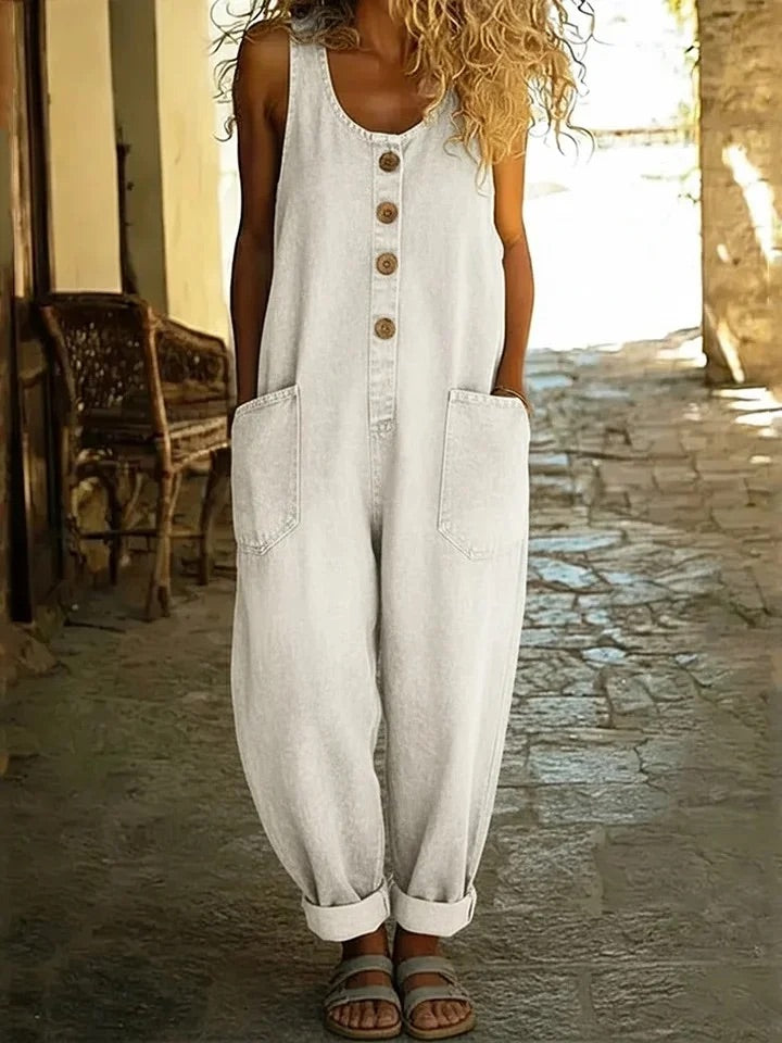 Lorabeth™ – Comfortabele denim overall