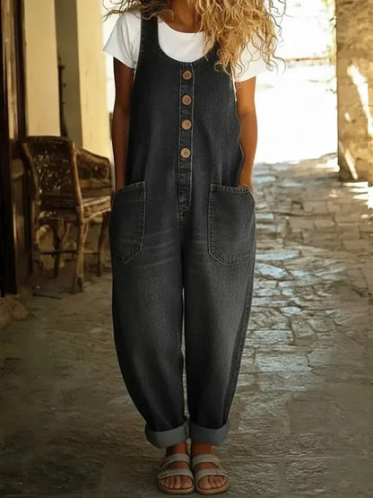 Lorabeth™ – Comfortabele denim overall