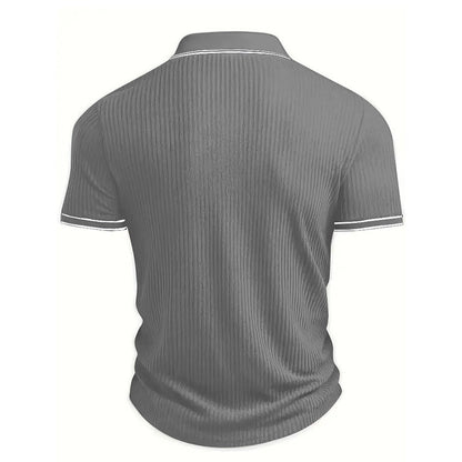 Casual poloshirt met korte mouwen