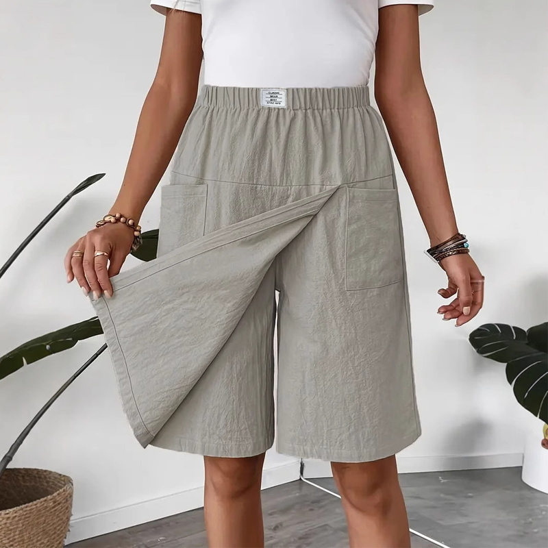Sienna™ Overslagrok – Luchtige, Comfortabele Damesrok met Elastische Band