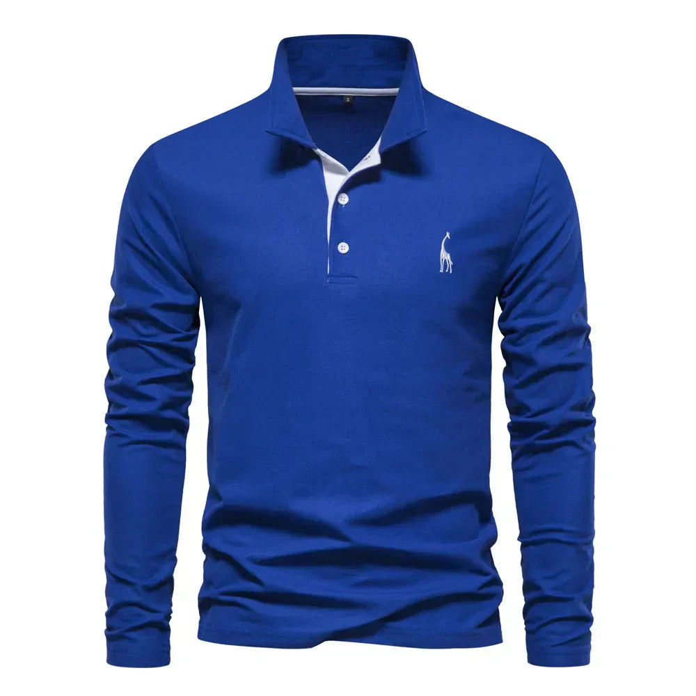Van Delft Mode® | Polo met Lange Mouwen