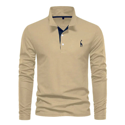 Van Delft Mode® | Polo met Lange Mouwen