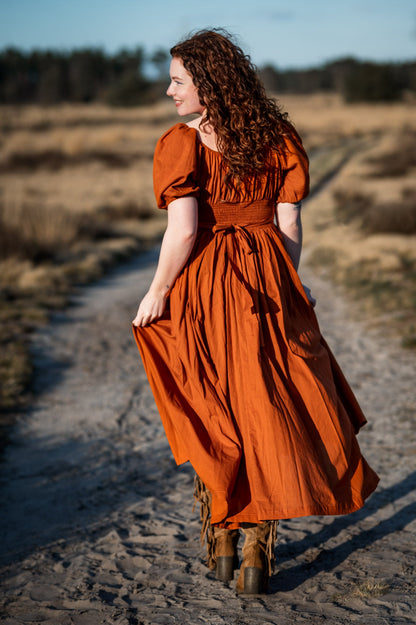 Grace Jurk Warm Oranje